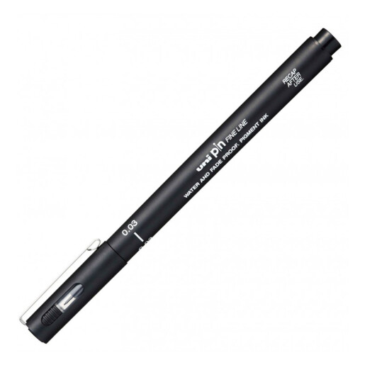 uni PIN 003 Fine Liner Drawing Pen 0.03 mm