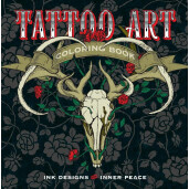 Tattoo Art Coloring Book